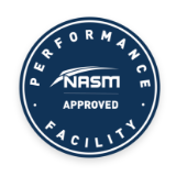 NASM Performance Facility mobile badge